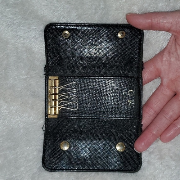 Louis Vuitton Denim Monogram Key Card Holder *HTF* - Picture 5 of 13